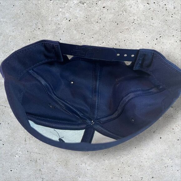 2002 Coors High Country Barley Snapback Hat Navy Gold Low Profile Hat - Picture 6 of 6